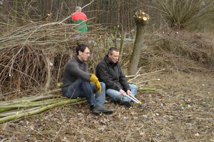 BM Tholen u. Hubert ruhen sich aus