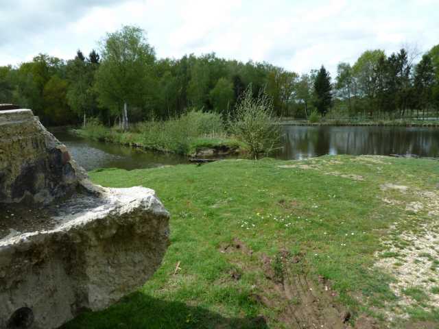 nach Demontage des ehemaligen Angler-Clubhause
