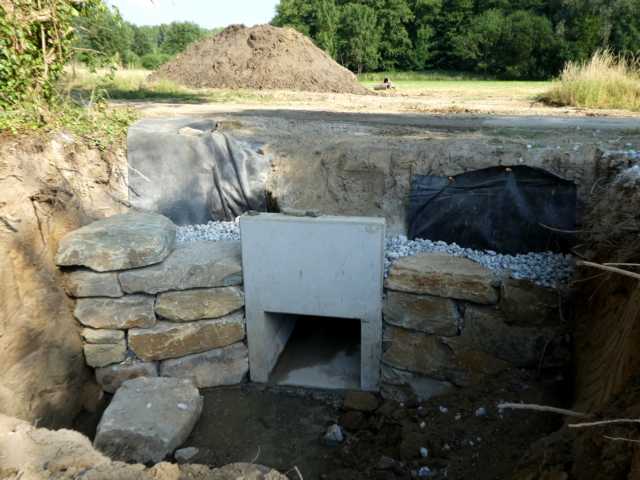 duiker um den Wirtschaftsweg von Etzenrade kommend zu unterqueren