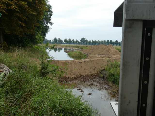 der ehemalige Rode bach also jetzzt 30 - 50 höher, viel breiter unbd flcher